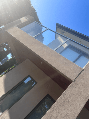 Render soft wash in St Kilda